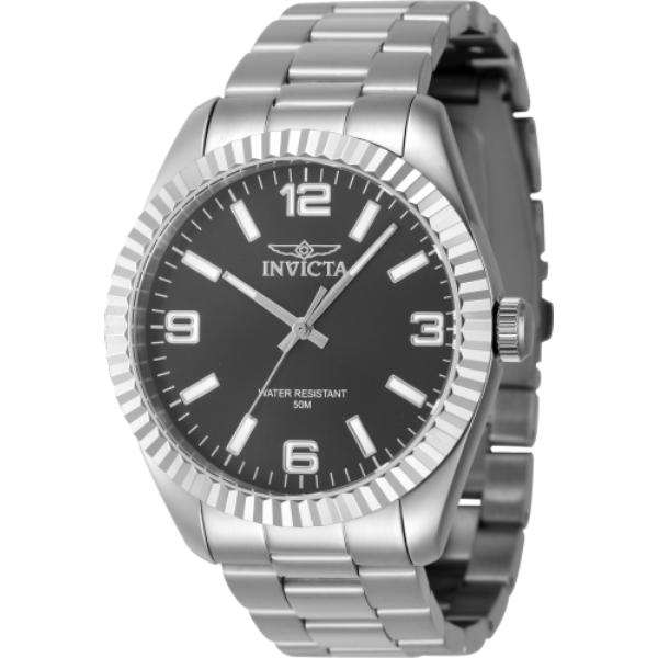 Picture of Invicta 47448 Mens Specialty Quartz 3 Hand Black Dial Watch
