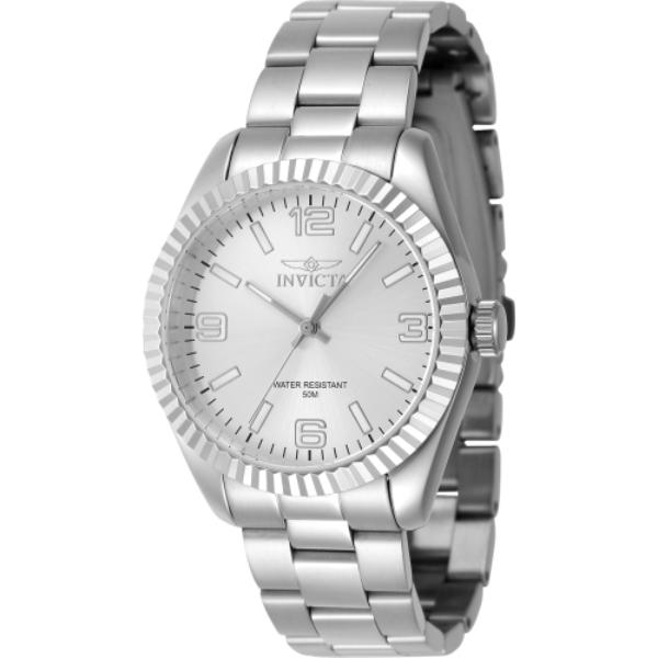 47464 Womens Specialty Quartz 3 Hand Silver Dial Watch