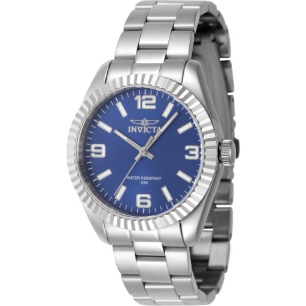 47466 Womens Specialty Quartz 3 Hand Blue Dial Watch