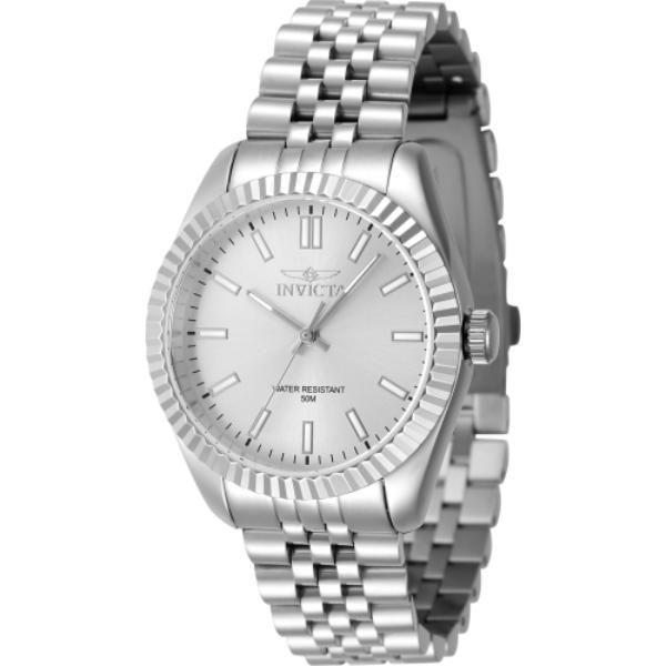 47495 Womens Specialty Quartz 3 Hand Silver Dial Watch