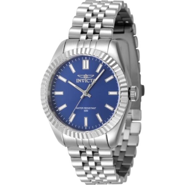 47497 Womens Specialty Quartz 3 Hand Blue Dial Watch