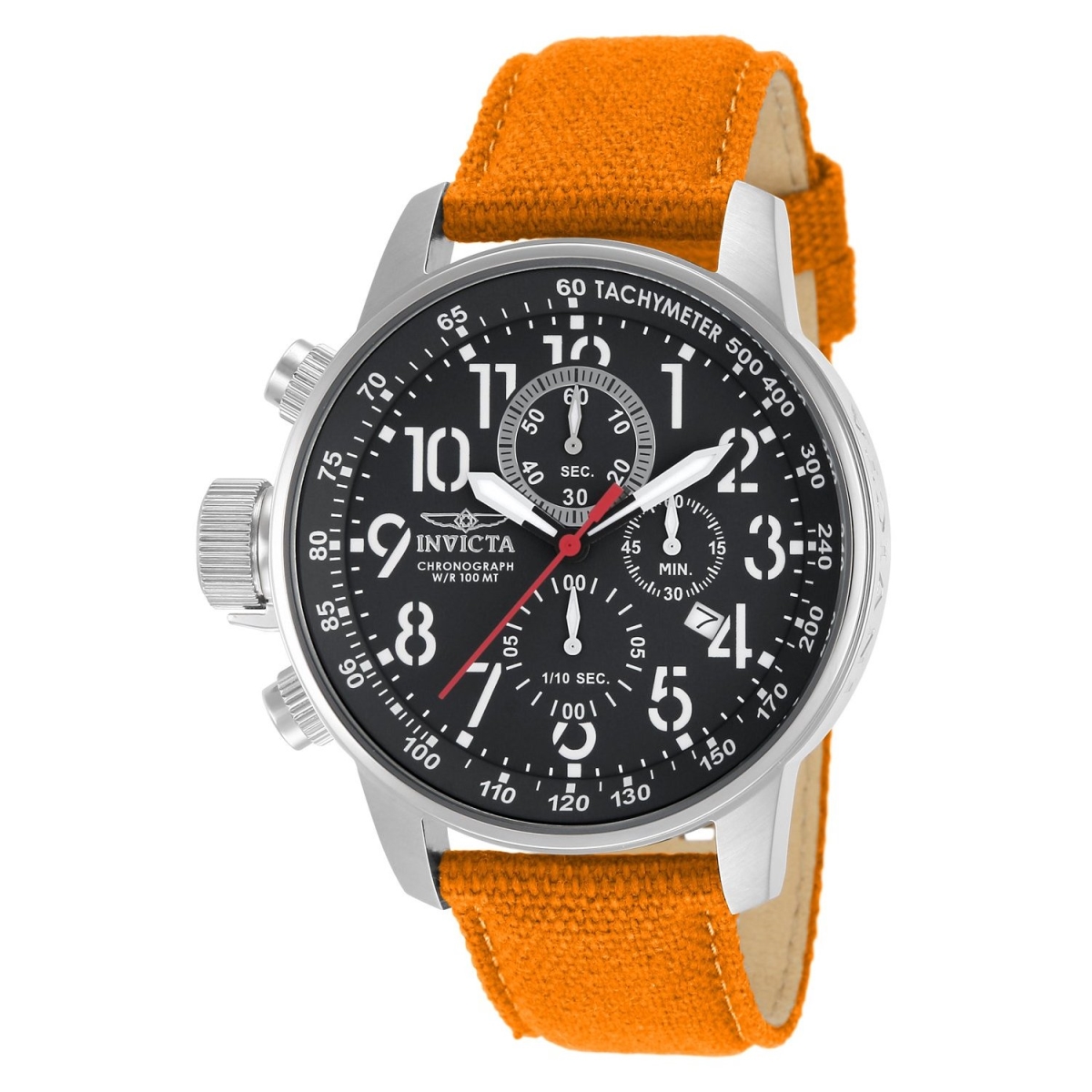 11520 Men I-Force Quartz Chronograph Orange Dial Watch