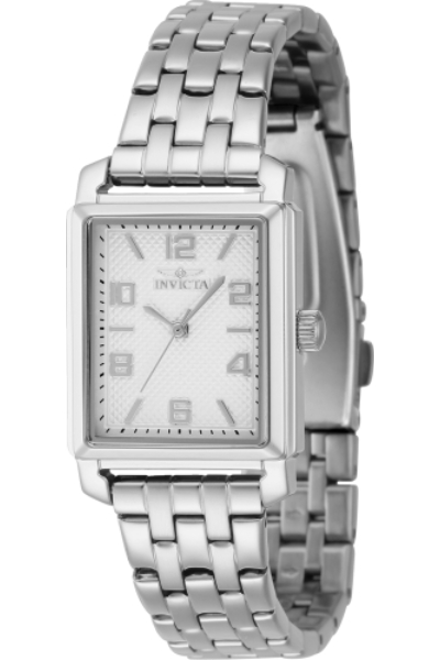 46662 Women Vintage Quartz 3 Hand Silver Dial Watch