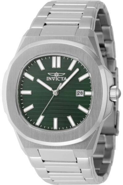 48323 41 mm Men Speedway PC32 Quartz 3 Hand Green Dial Watch