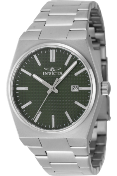 48392 40 mm Men Speedway Quartz 3 Hand Green Dial Watch