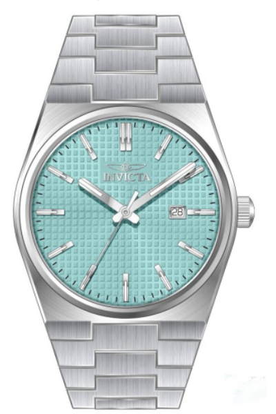 48394 40 mm Men Speedway Quartz 3 Hand Light Blue Dial Watch