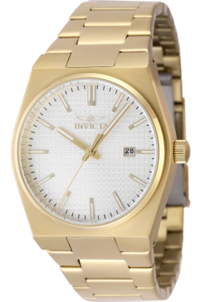 48400 Men Speedway PC32 Quartz 3 Hand Silver Dial Watch