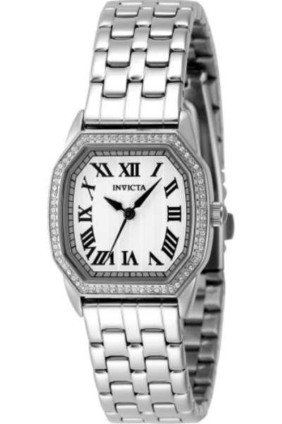 48998 27 mm Women Wildflower Quartz 3 Hand Silver Dial Watch
