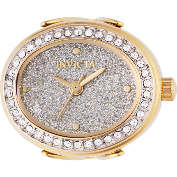 49599 Women Mini Quartz 2 Hand Silver Dial Watch