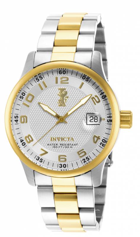886678186051 Mens 15260 I-Force Quartz 3 Hand Silver Dial Watch