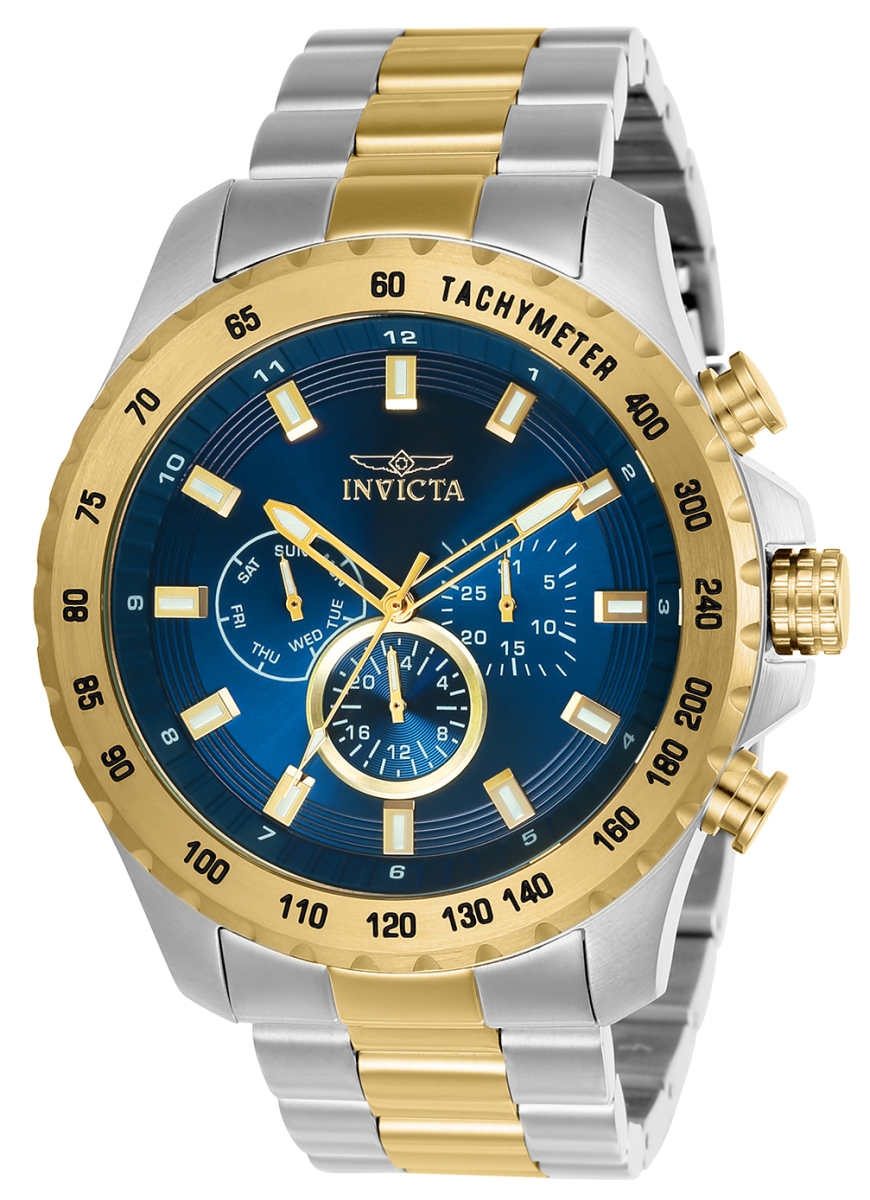 Picture of Invicta 24214 Mens Speedway Quartz Multifunction Dial Watch&#44; Blue