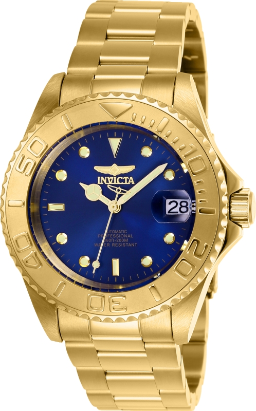 Picture of Invicta 26997 Mens Pro Diver Automatic 3 Hand Dial Watch&#44; Blue