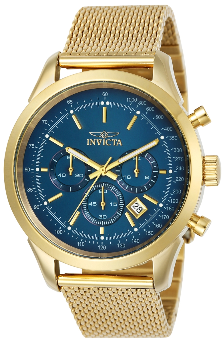Picture of Invicta 25224 Mens Speedway Quartz Chronograph Dial Watch - Blue