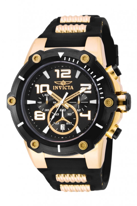 17200 515 in Mens Speedway Quartz Chronograph Black Dial Watch