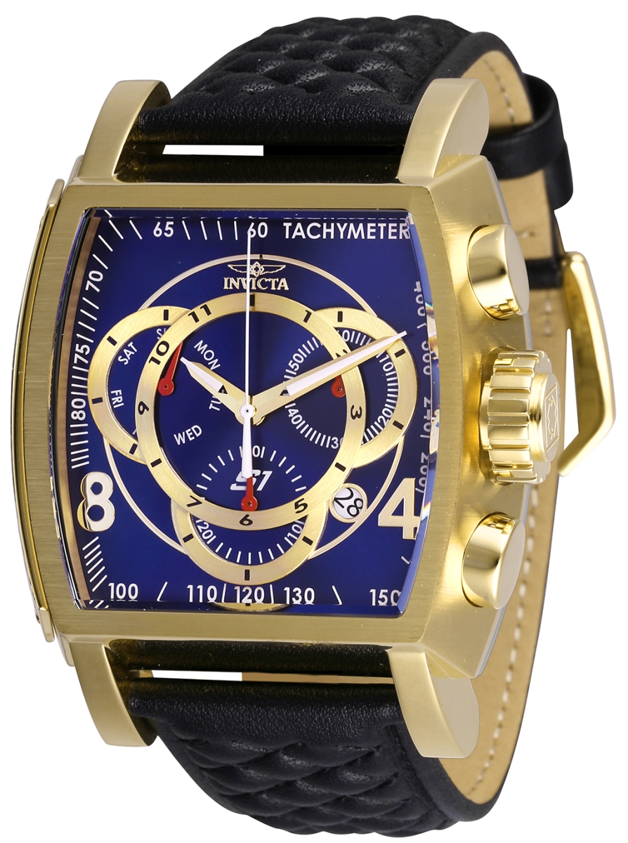 Picture of Invicta 27931 Mens S1 Rally Quartz Multifunction Blue & Gold Dial Watch with Z60 FE Caliber
