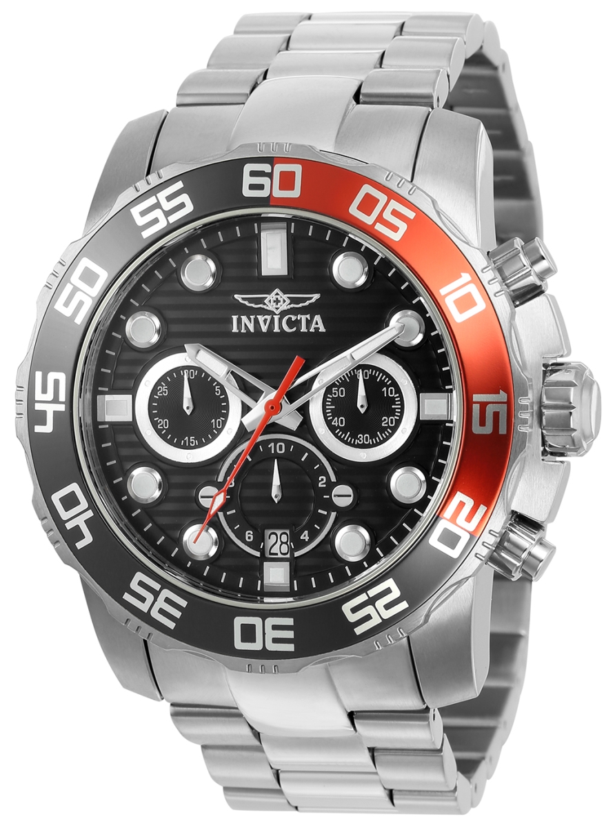Picture of Invicta 22230 Mens Pro Diver Quartz Chronograph Charcoal Dial Watch