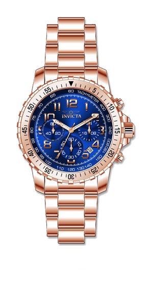 Picture of Invicta 32315 Mens Specialty Quartz Chronograph Blue Dial Watch