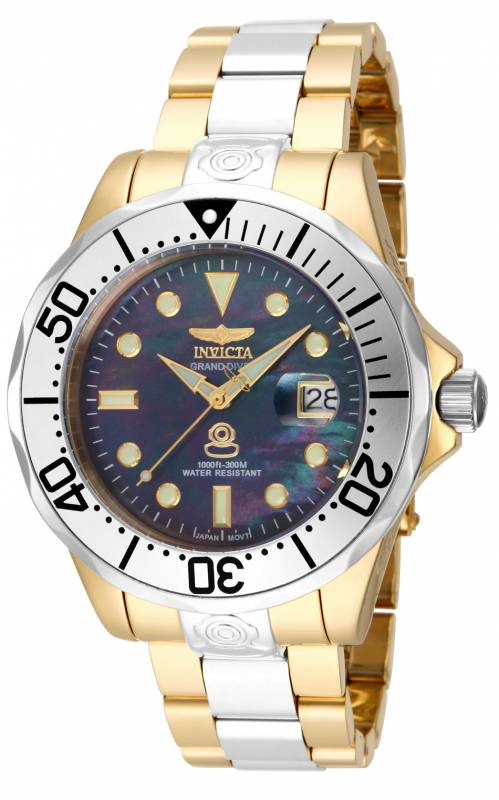 Picture of Invicta 16034 Mens Pro Diver Automatic 3 Hand Black Dial Watch