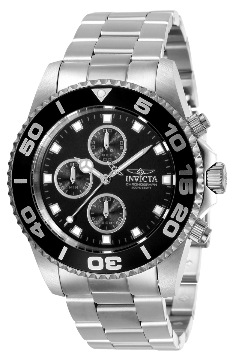 Picture of Invicta 28689 Mens Pro Diver Quartz Multifunction Black Dial Watch