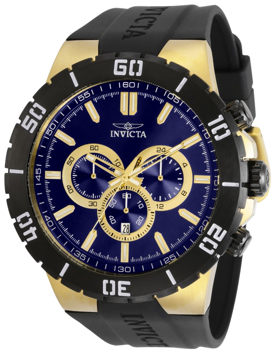 Picture of Invicta 30728 Mens Pro Diver Quartz 3 Hand Blue Dial Watch