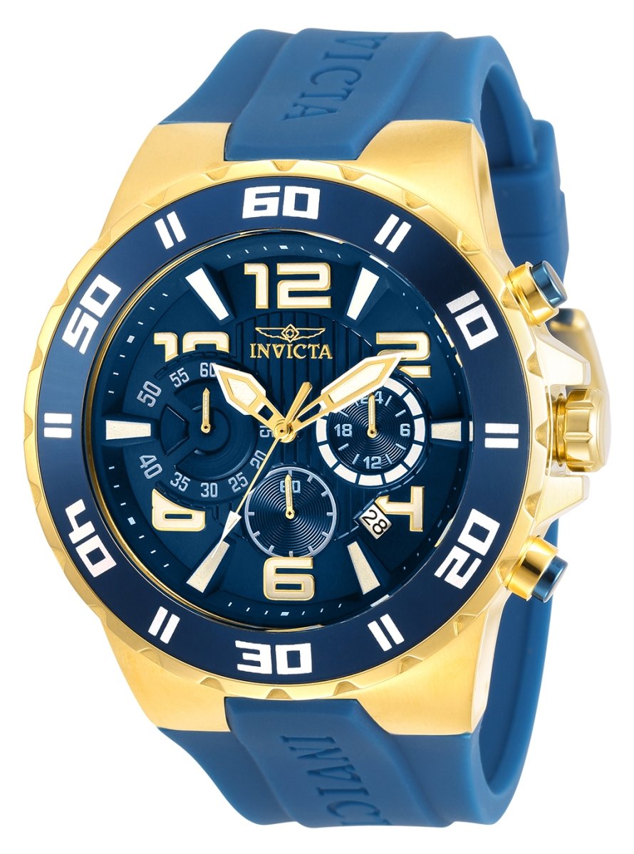 Picture of Invicta 30938 Mens Pro Diver Quartz Chronograph Blue Dial Watch