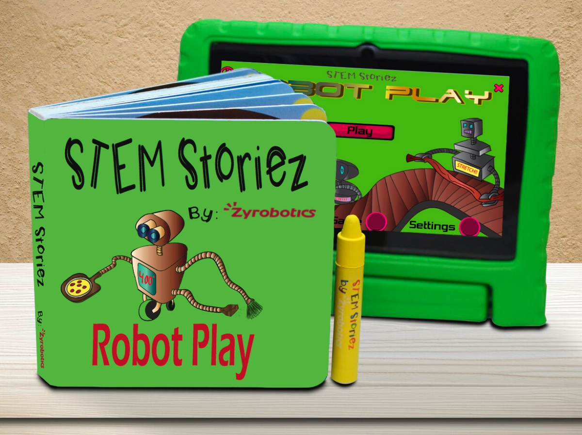 Picture of Zyrobotics 602773229451 Stem Storiez Robot Play