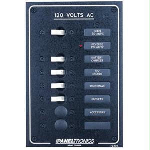 Picture of Paneltronics 9982305B Paneltronics Standard Ac 6 Position Breaker Panel & Main