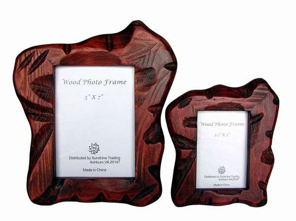 Handmade Wood Photo Frame - 3.5 x 5 Inch