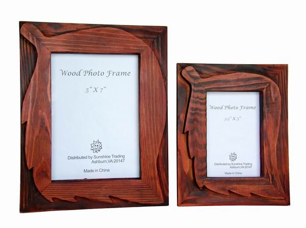 Handmade Wood Photo Frame - 3.5 x 5 Inch