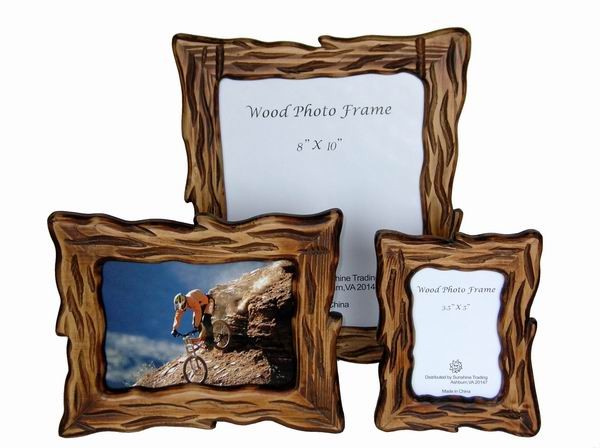 Handmade Wood Photo Frame - 3.5 x 5 Inch