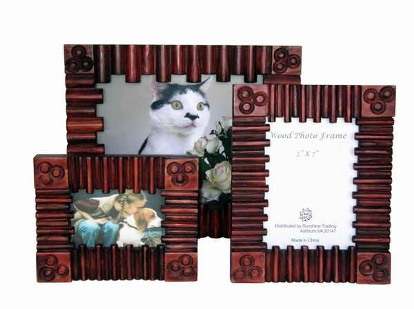 Handmade Wood Photo Frame 3.5 x 5 Inch