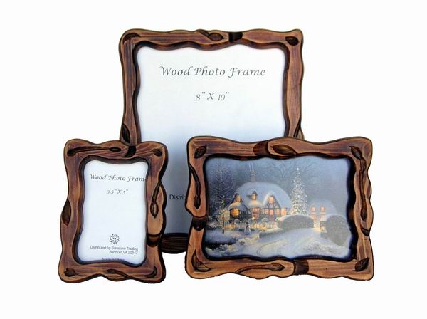 Handmade Wood Photo Frame - 3.5 x 5 Inch
