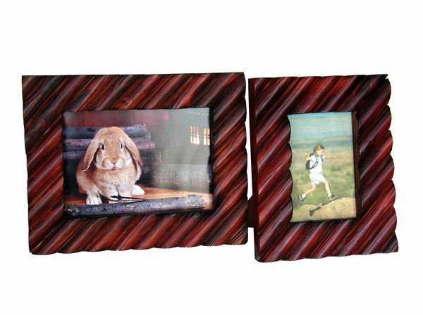 Handmade Wood Photo Frame - 3.5 x 5 Inch