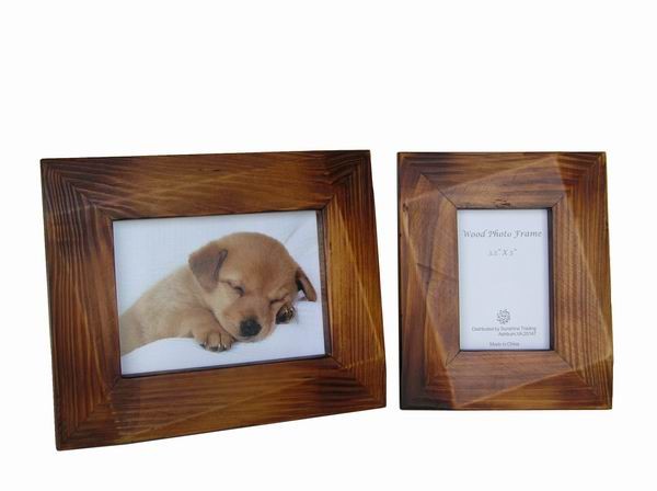 Handmade Wood Photo Frame - 5 x 7 Inch
