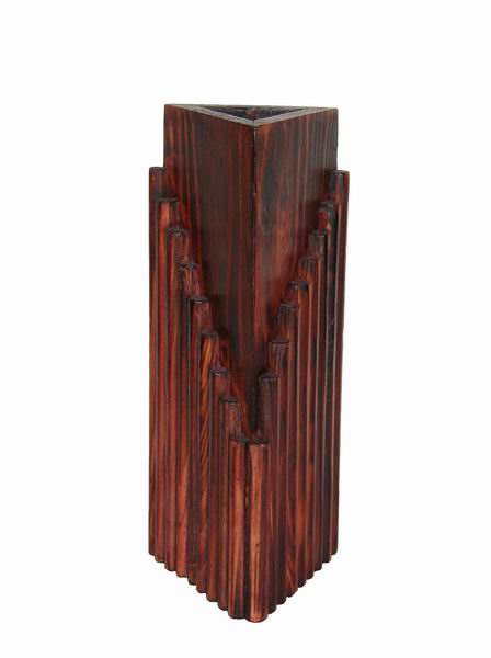Handmade Wood Vase
