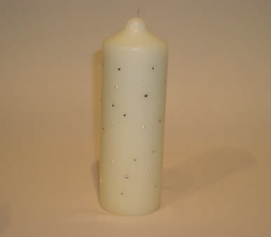 Picture of Ivy Lane Design A01080PC/IVO Celebrity Pillar Candle - Ivory