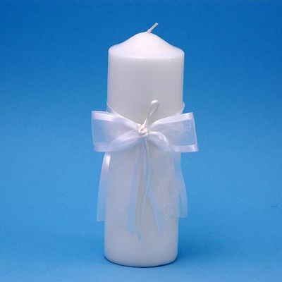 Picture of Ivy Lane Design A01115PC/WHT Simplicity Pillar Candle - White