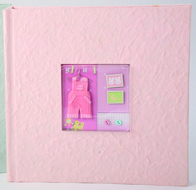 Picture of Ivy Lane Design 203AG 200 Photo Baby Album - Pink