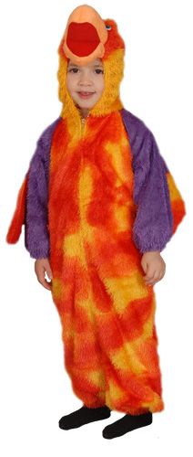 273-14 Loud Little Parrot Costume Set - Size 14