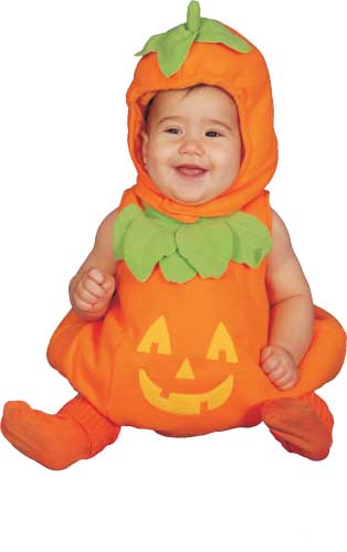 Picture of Dress Up America 275-6M Baby Pumpkin Costume Set - Size 0-6 Months