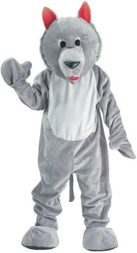 Hungry Wolf Mascot Costume Set - X Large