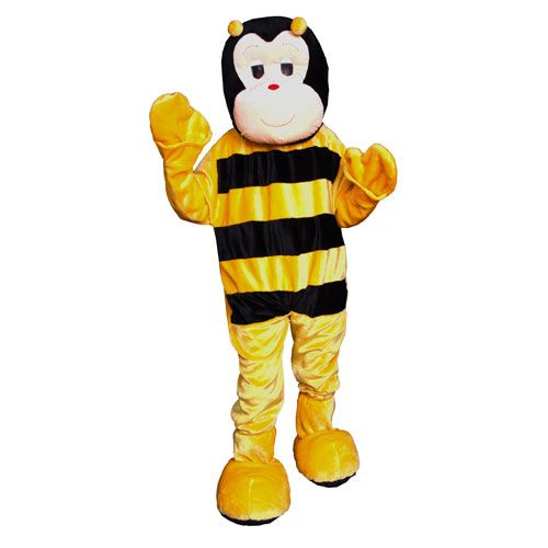 Picture of Dress Up America 356-Adult Bumble Bee Mascot Costume - One Size Fits Most