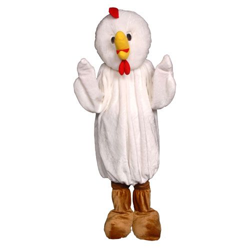 Picture of Dress Up America 357-Adult Chicken Mascot Costume - One Size Fits Most