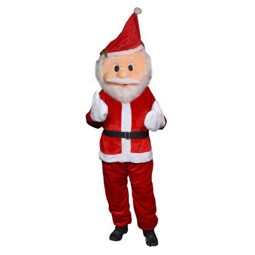 Picture of Dress Up America 360-Adult Santa Mascot Costume - One Size Fits Most