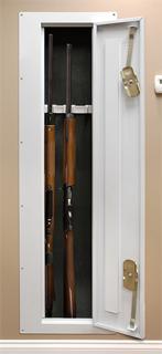 Long Gun White Wall Safe