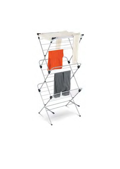 Picture of Honey-Can-Do DRY-01105 3-Tier Mesh Top Drying Rack