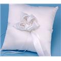 Ivy Lane Design A01075RP/WHT Calla Lily Ring Pillow - White Ivy Lane Design A01075RP/WHT Calla Lily Ring Pillow - White