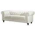 Zuo 900111 Aristocrat Collection Sofa - White Zuo 900111 Aristocrat Collection Sofa - White