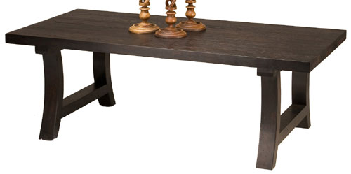 Access Designer Decor 16A-1020-W Hearthstead Lightly Textured-Top Cocktail Table - Weathered Espresso