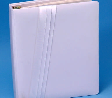 Audrey Memory Book - White